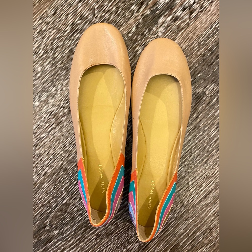 Adorable Nine West Flats that are actually comfortable.